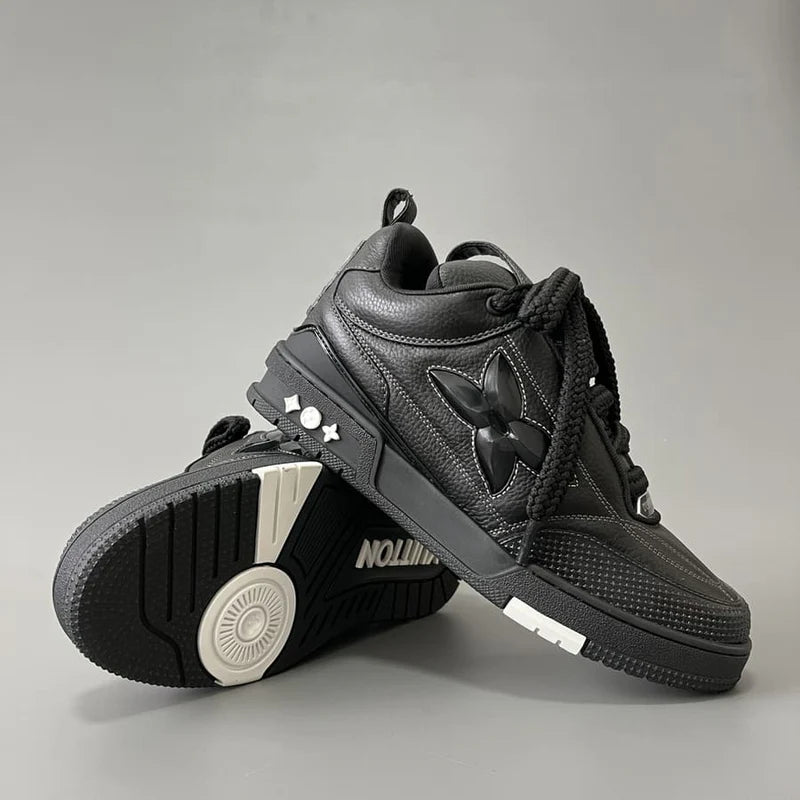 "LV" Skate Void Black