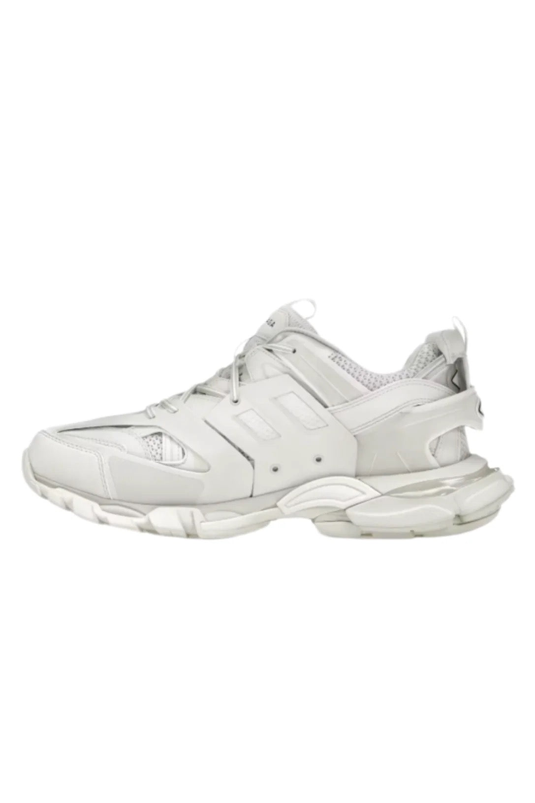 "BLNCIAGA" Track Sneaker Cream