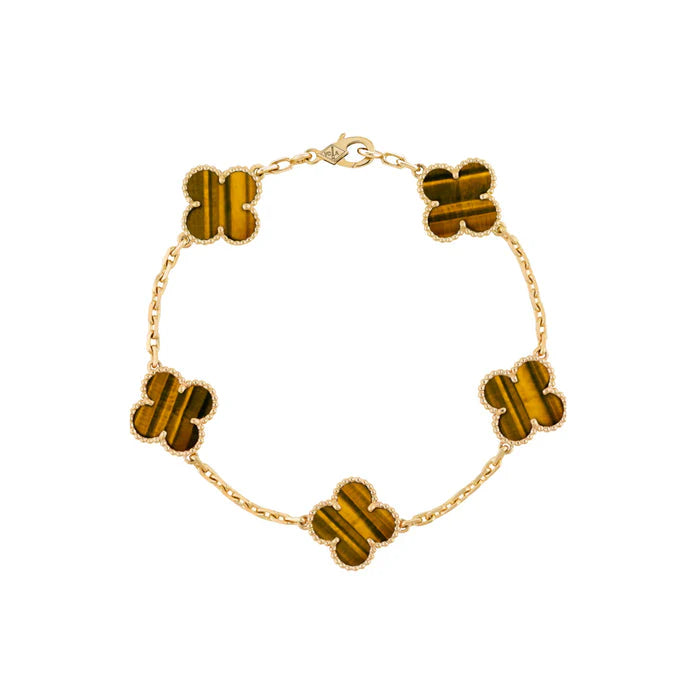 "Cleef" Clover Bracelet - Mulitcolour