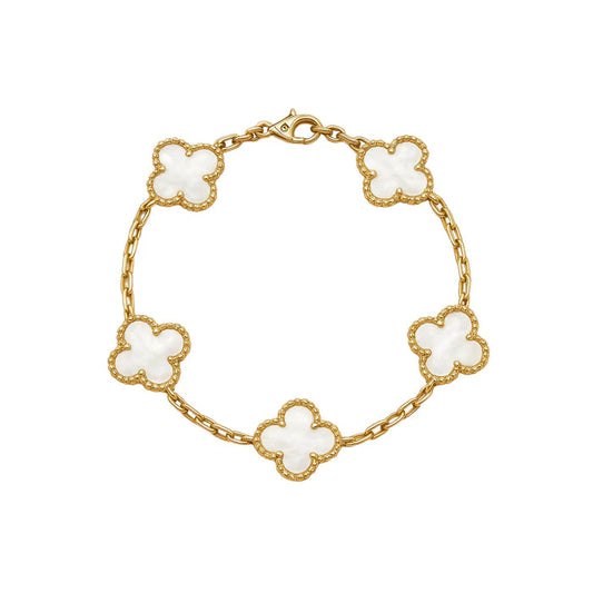 "Cleef" Clover Bracelet - Mulitcolour