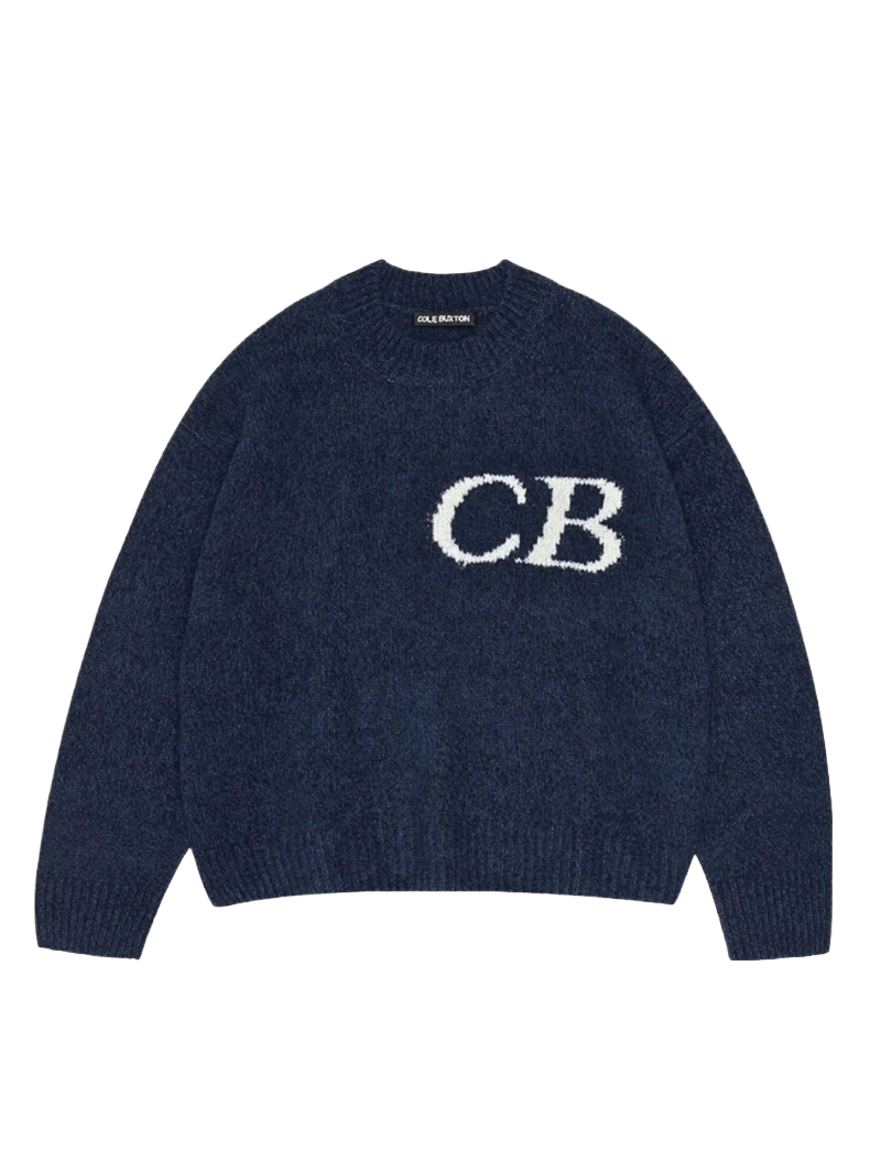 "CB" Knit Sweater