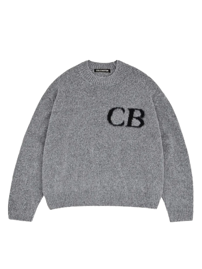 "CB" Knit Sweater