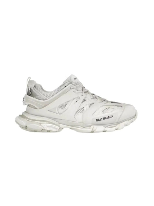 "BLNCIAGA" Track Sneaker Cream