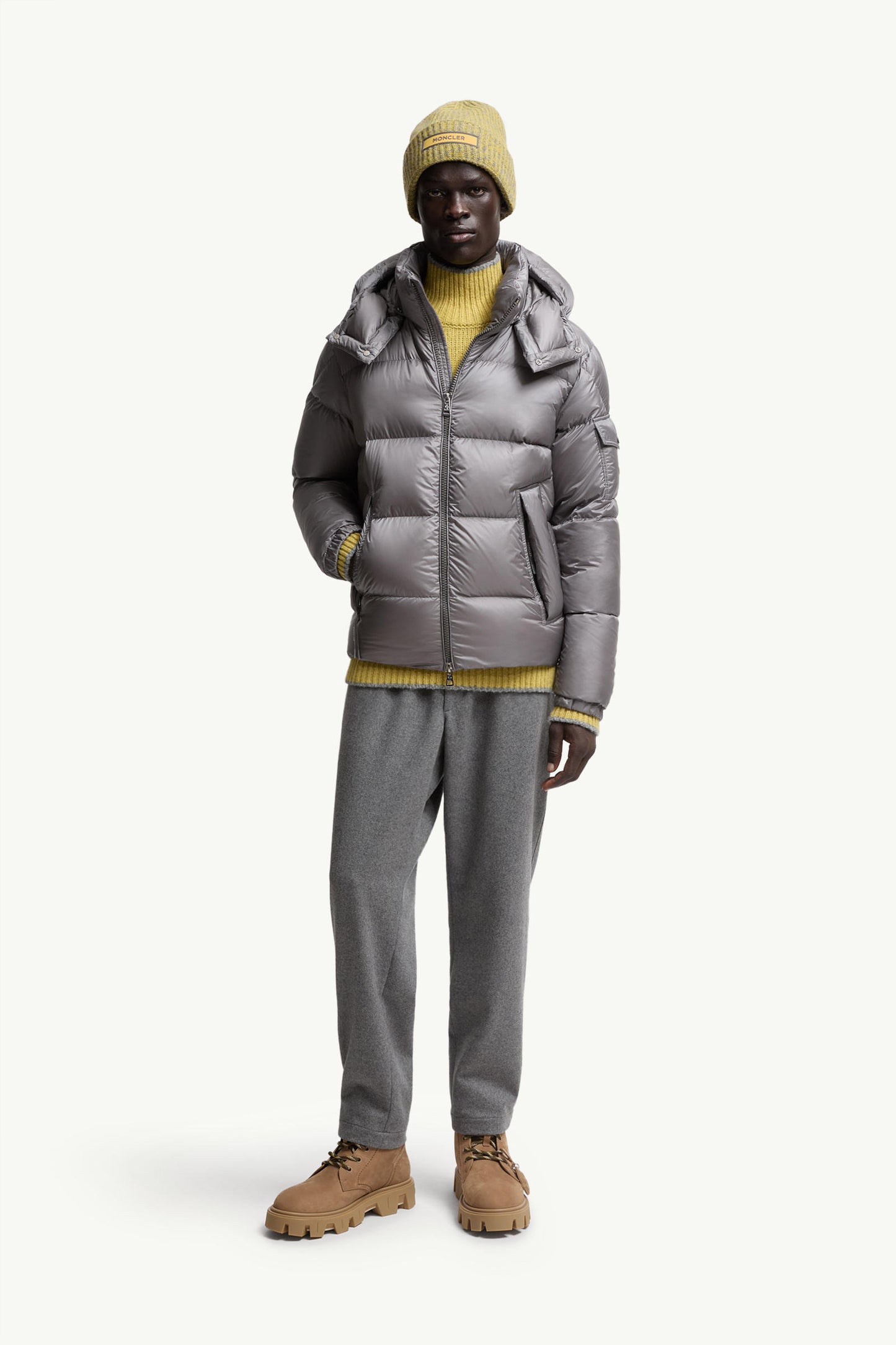 "MNCLR" Side Patch Daunenjacke