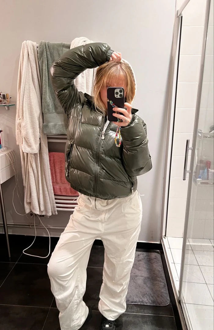 Shiny Puffer Jacket Unisex