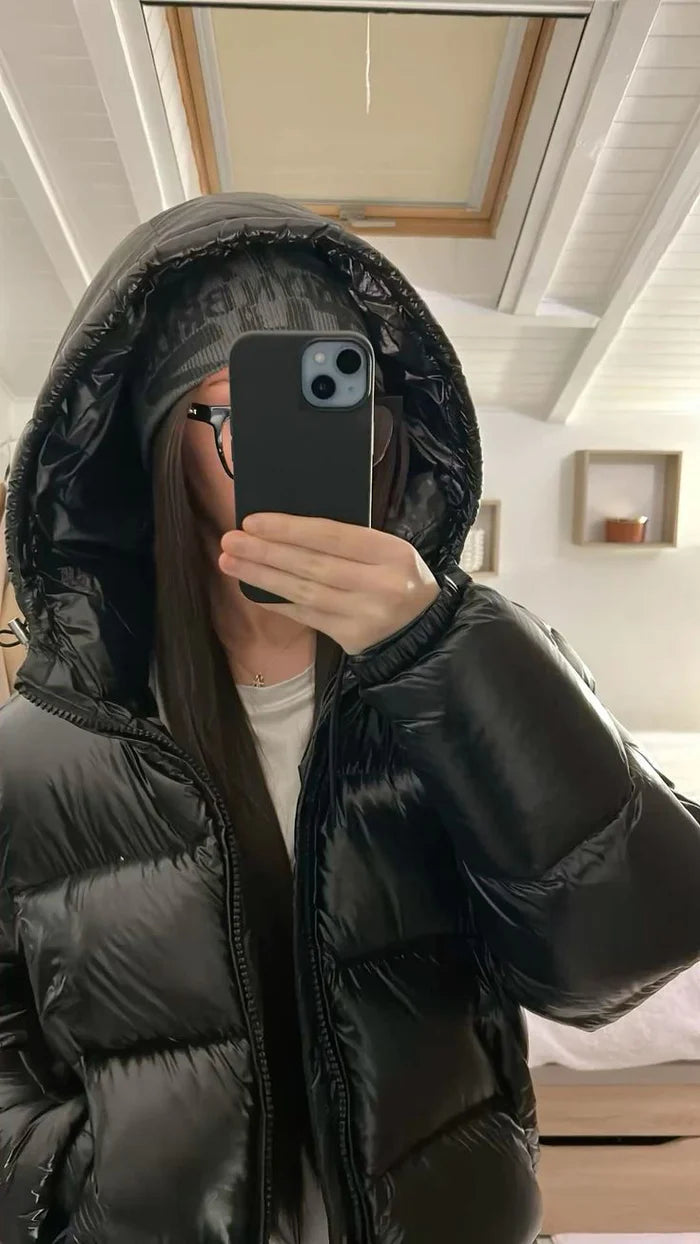 Shiny Puffer Jacket Unisex