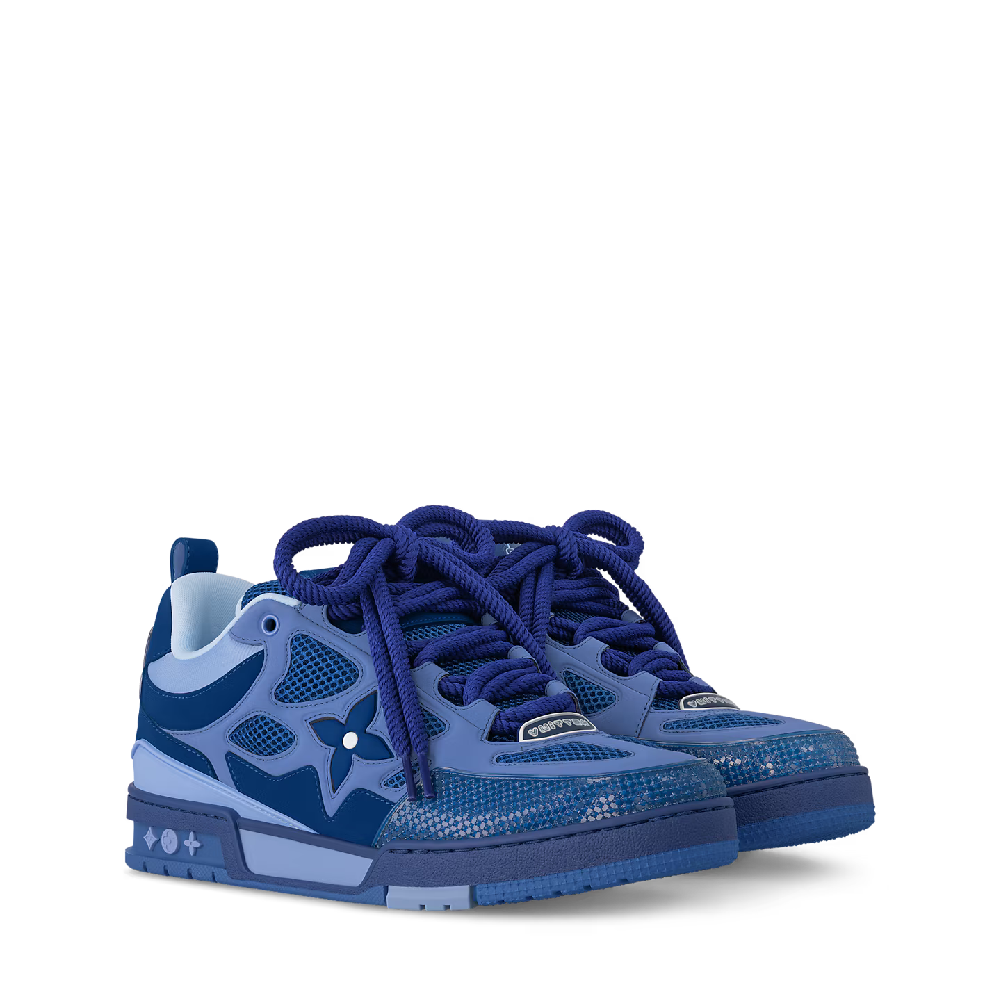 "LV" Skate Navy Blue V2