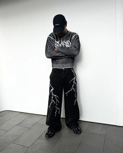 "Raven" Knit