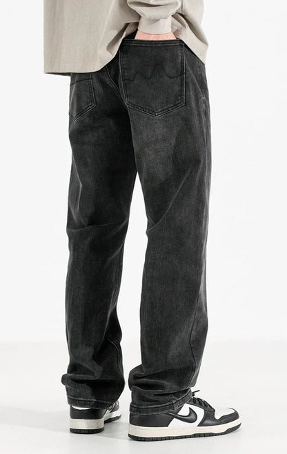 Dark Grey Basic Jeans