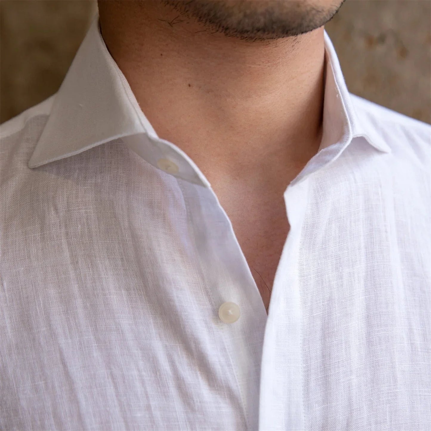 Santorini 100% Linen Shirt