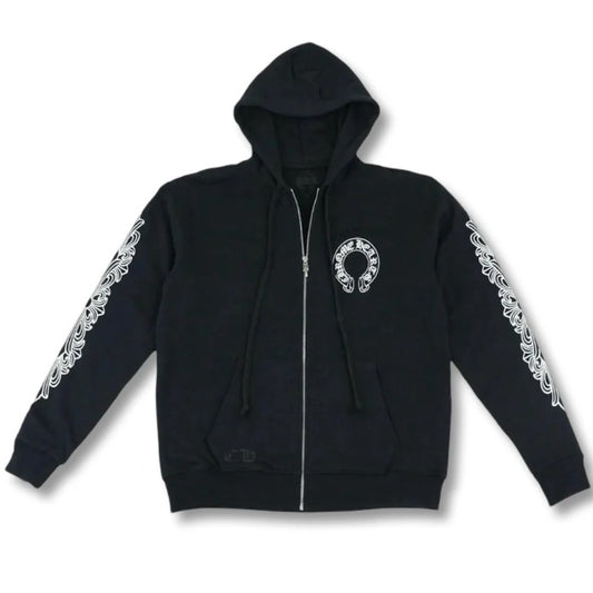 "Chrome" Zip Hoodie