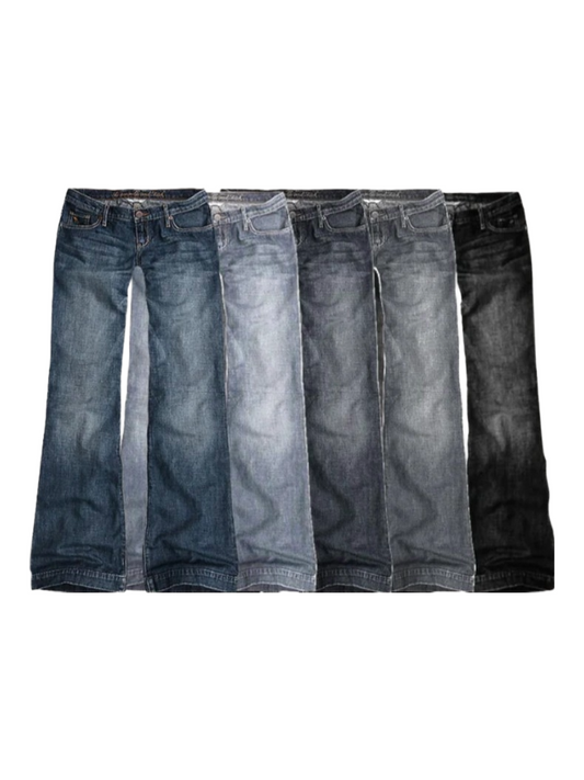 "Mia" Low-Rise Jeans